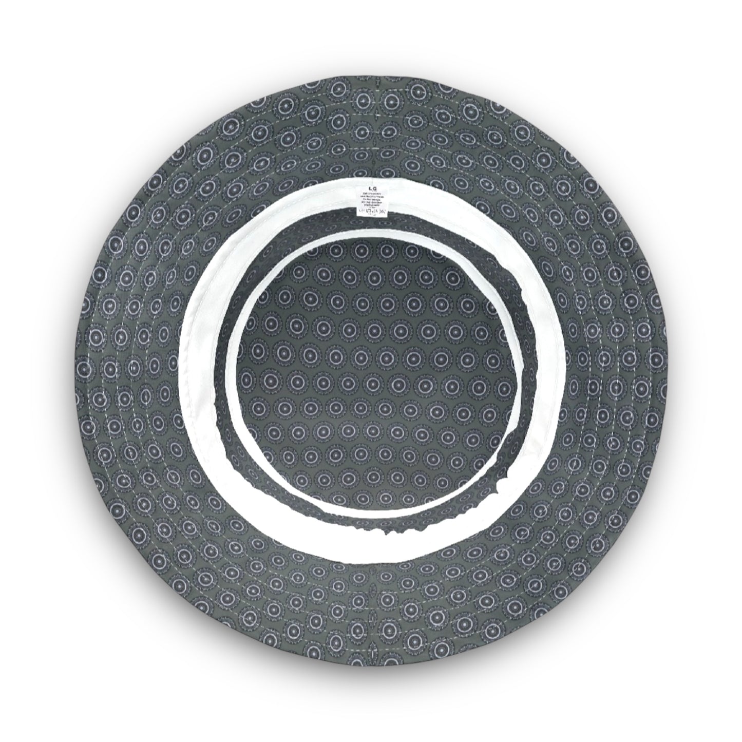 MAYA Cymatic Aop Bucket Hat (Dark Grey)