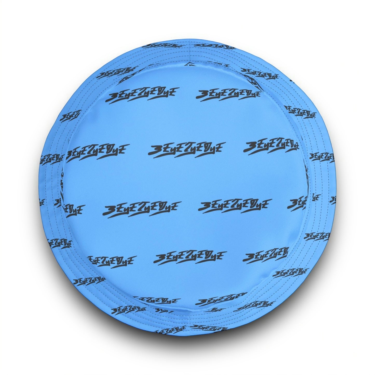 3EyeTyeDye AOP Bucket Hat (Light Blue)