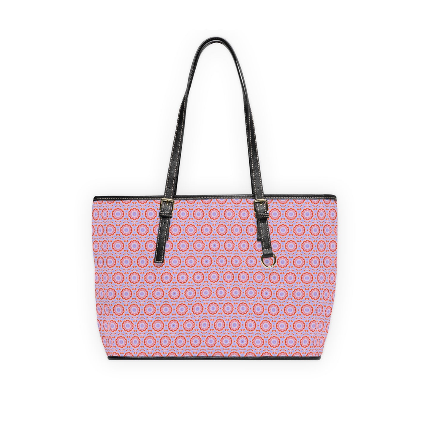NEBU Cymatic Aop Pu Leather Shoulder Bag