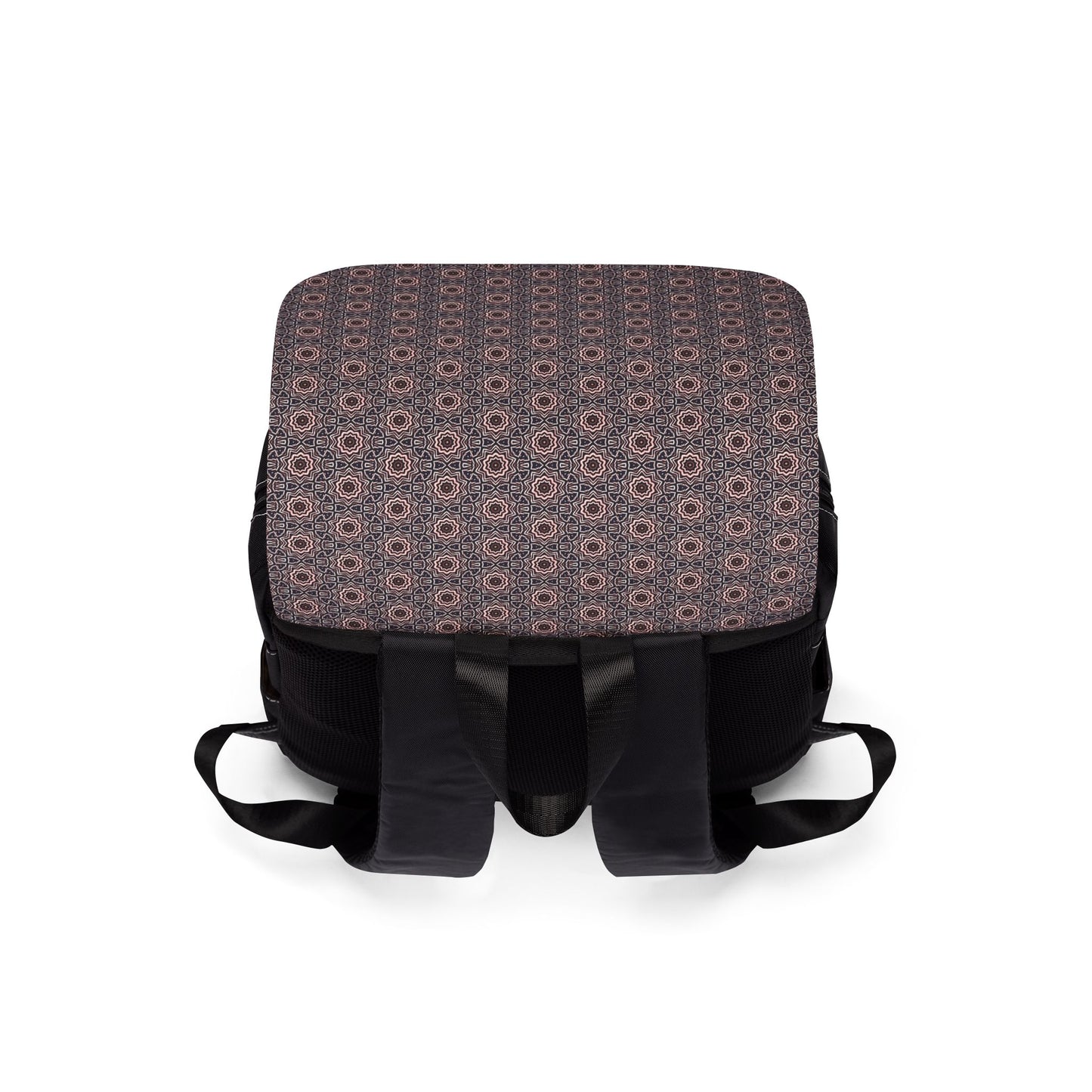 A-BYSS Cymatic AOP Casual Shoulder Backpack