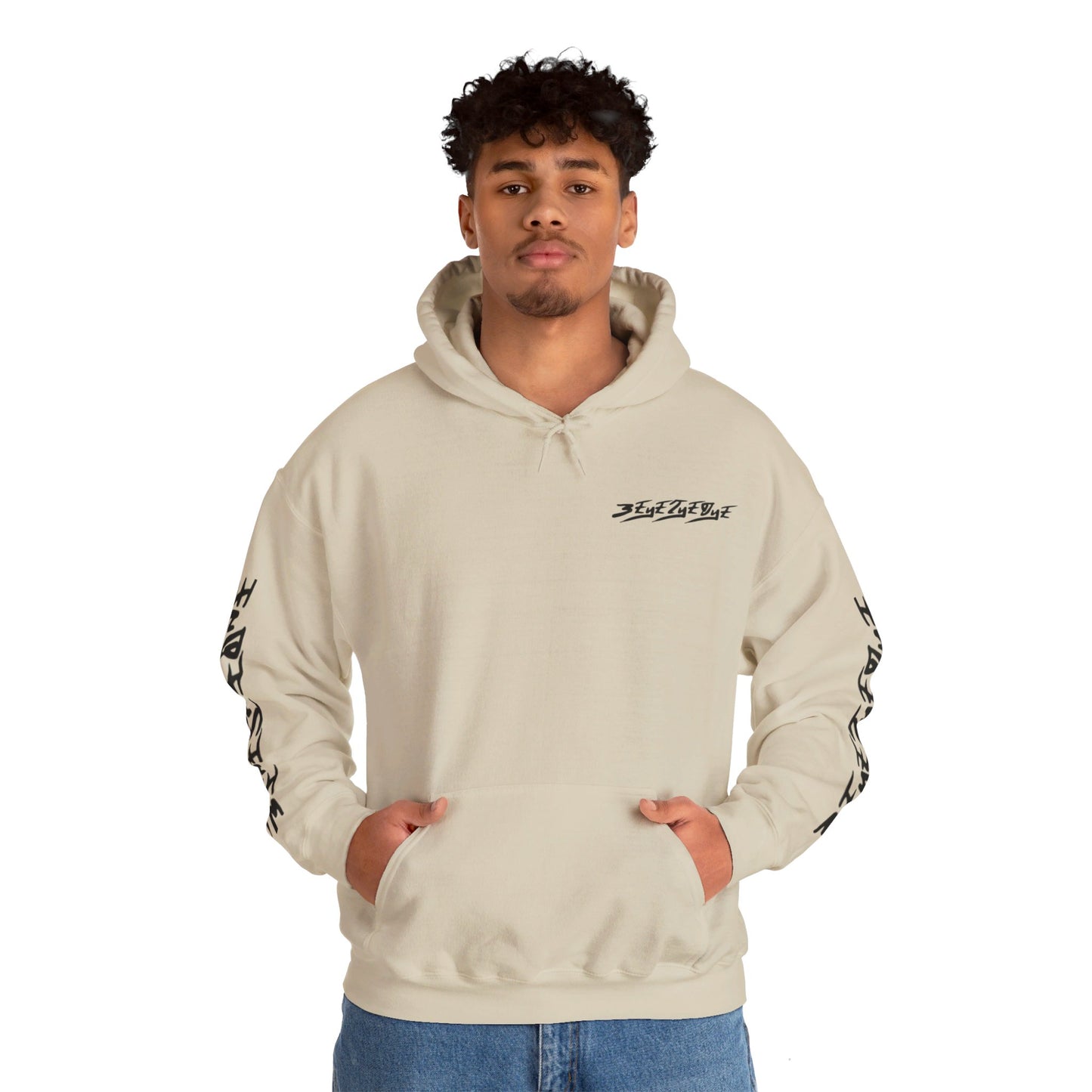 Men's 3ETD Logo Print Hoodie