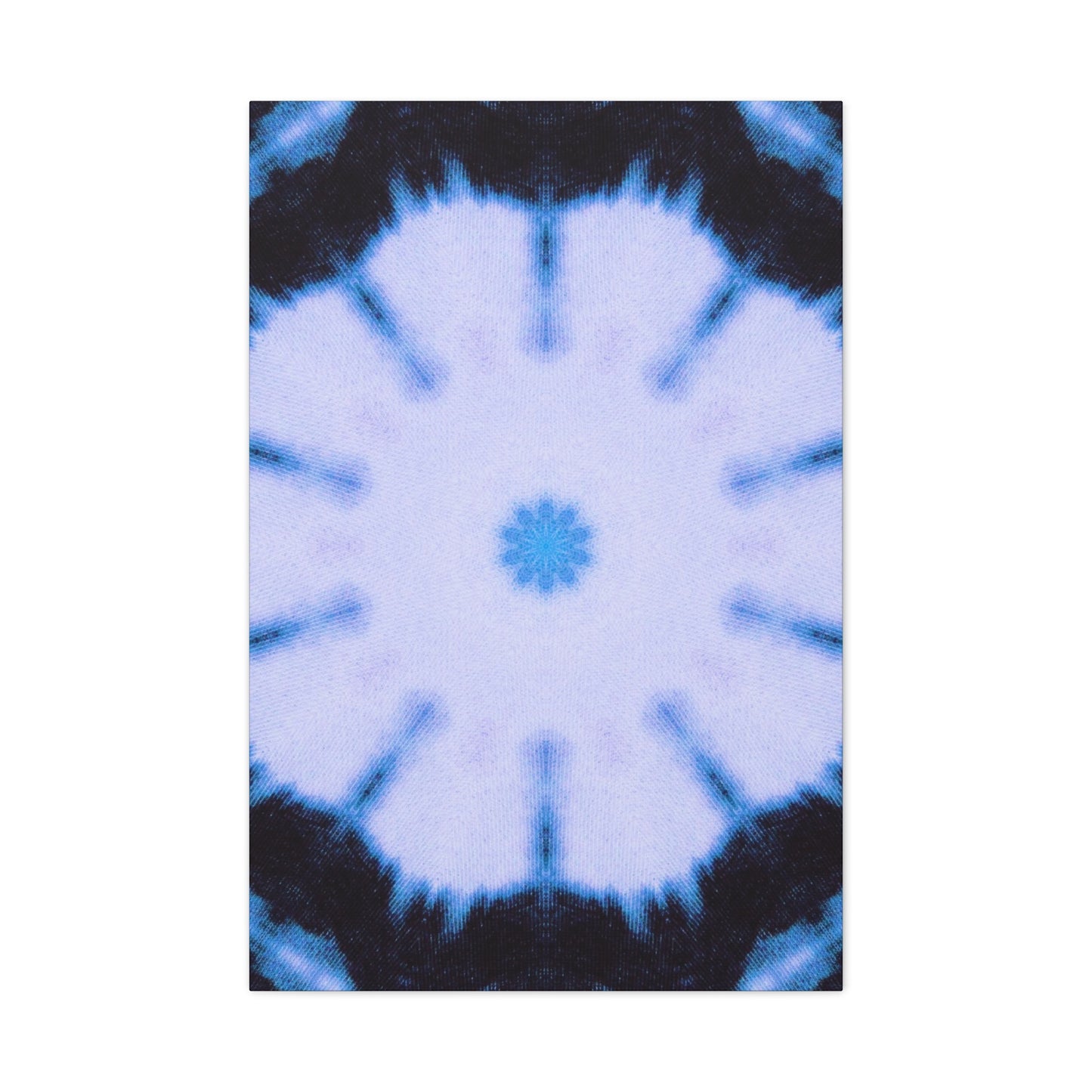 "SNWFLK" Cymatic Canvas Art Print - Stretched Matte 1.25" Gallery Wrap