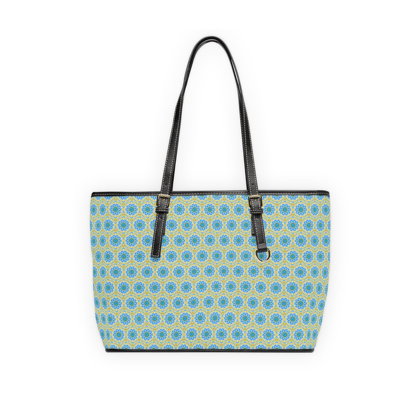 GETA Cymatic Aop Pu Leather Shoulder Bag