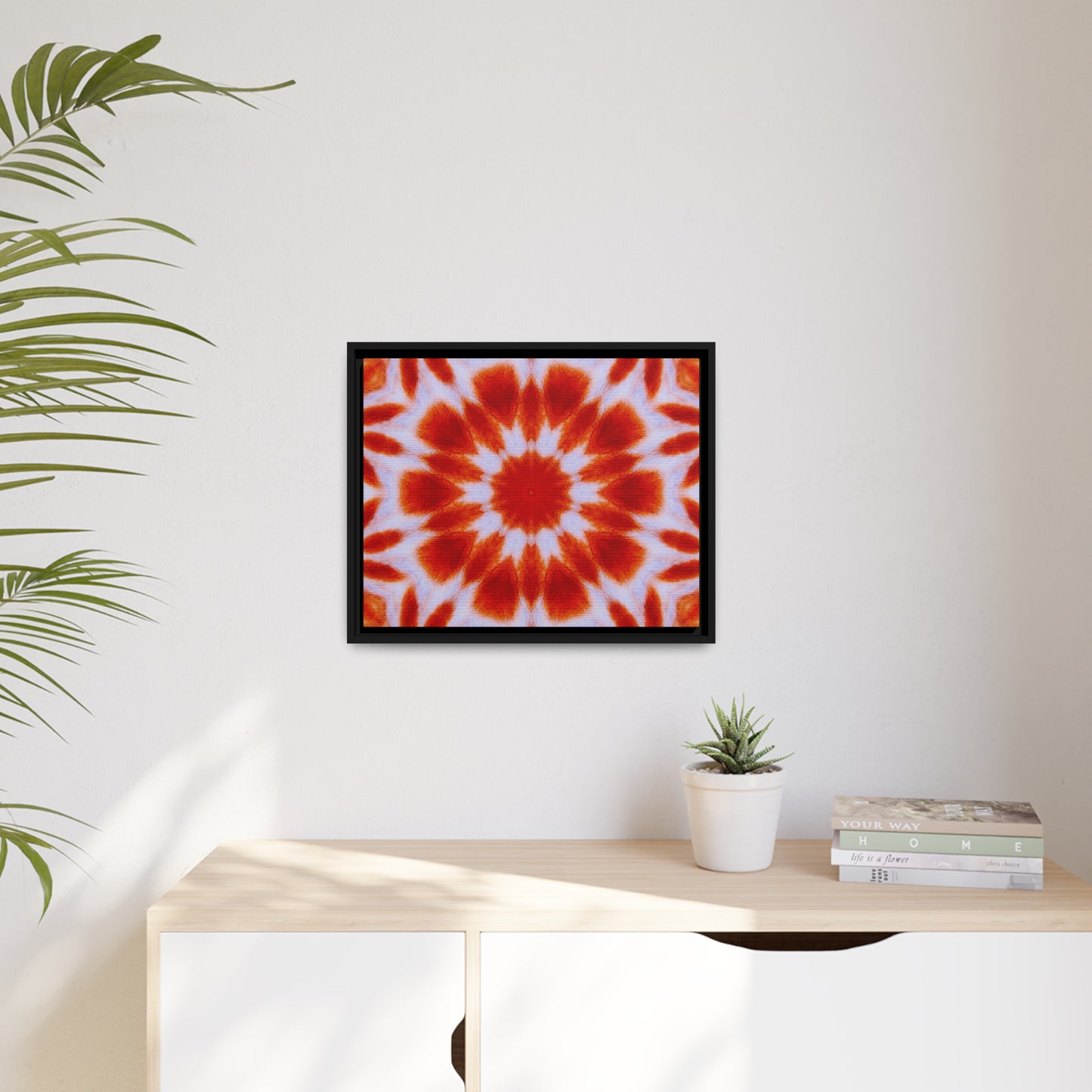 SACRAL Matte Canvas, Black Frame