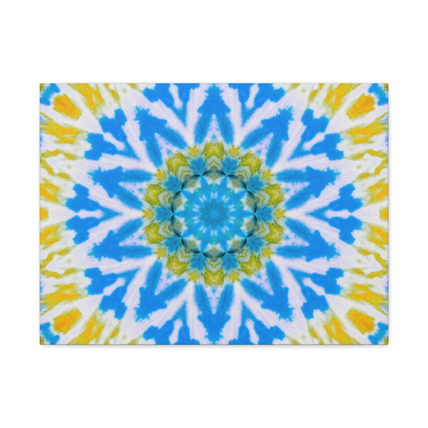 "GETA" Cymatic Canvas Art Print - Stretched Matte 1.25" Gallery Wrap