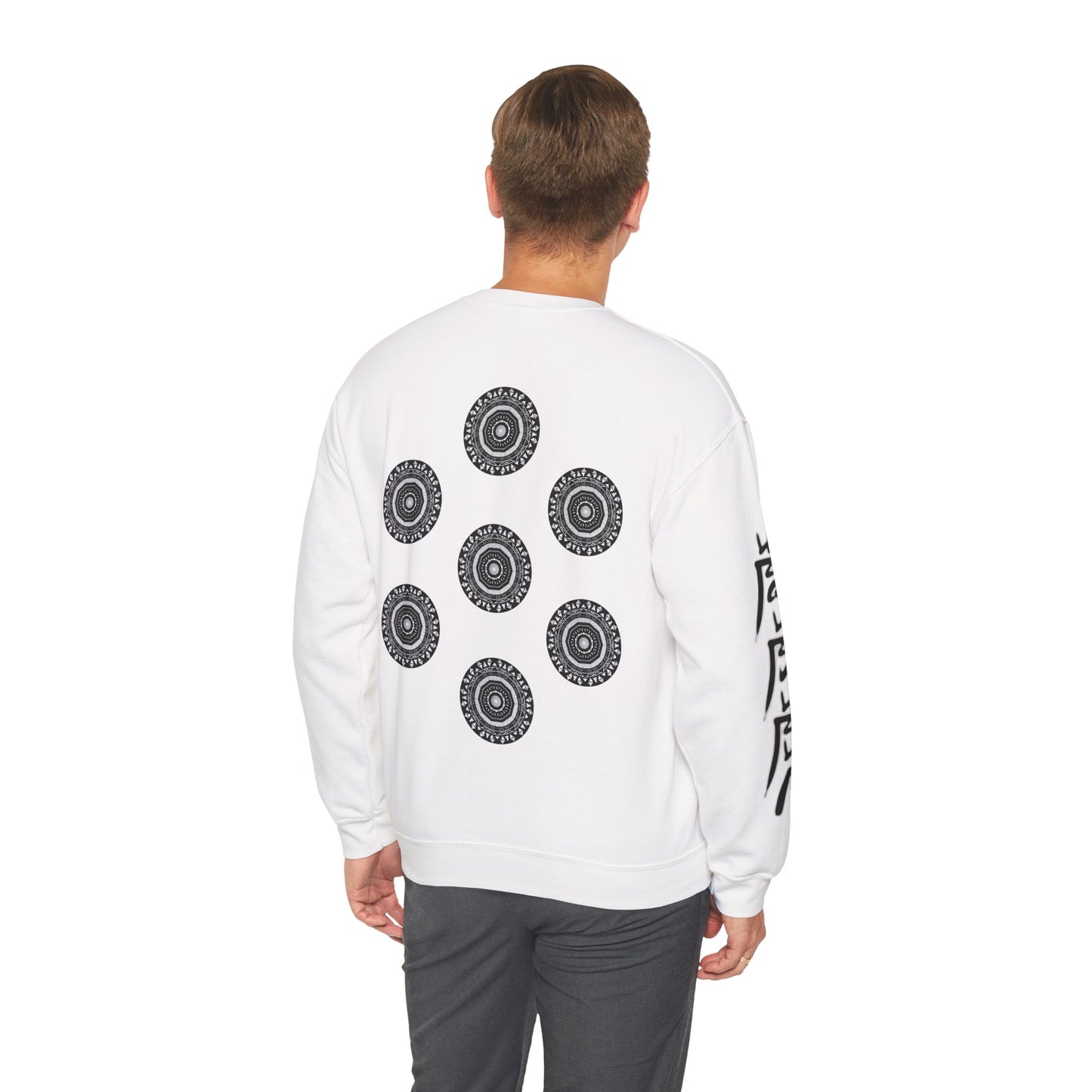 Men's 3ETD Cymatic Print Crewneck (MAYA)