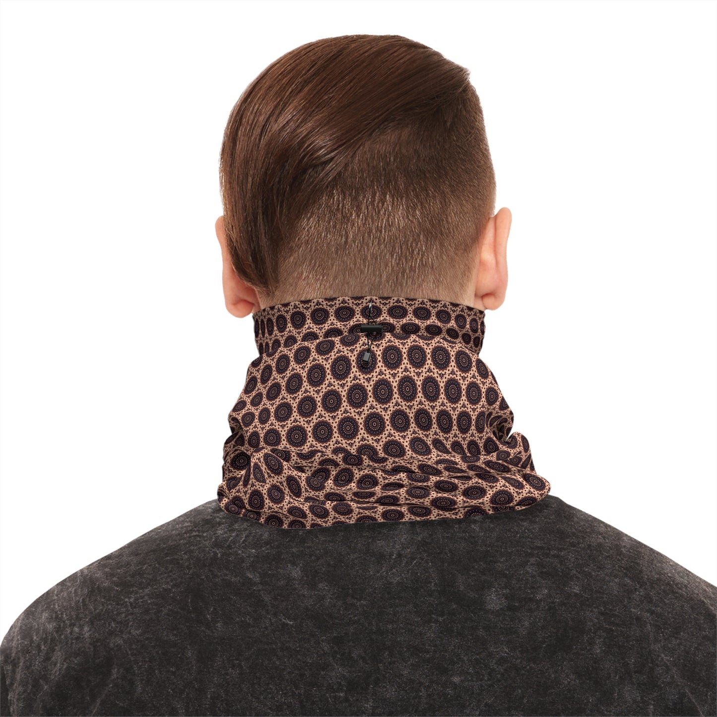 TRIBAL Aop Drawstring Neck Warmer