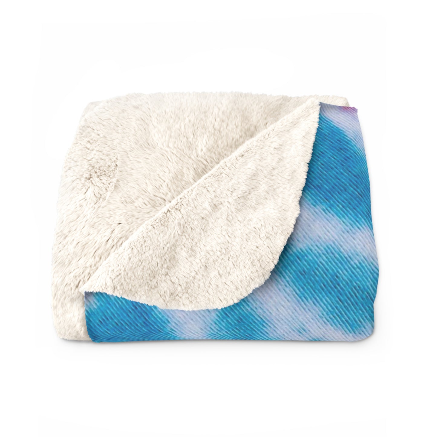 "CRISTOS" Cymatic Sherpa Fleece Blanket