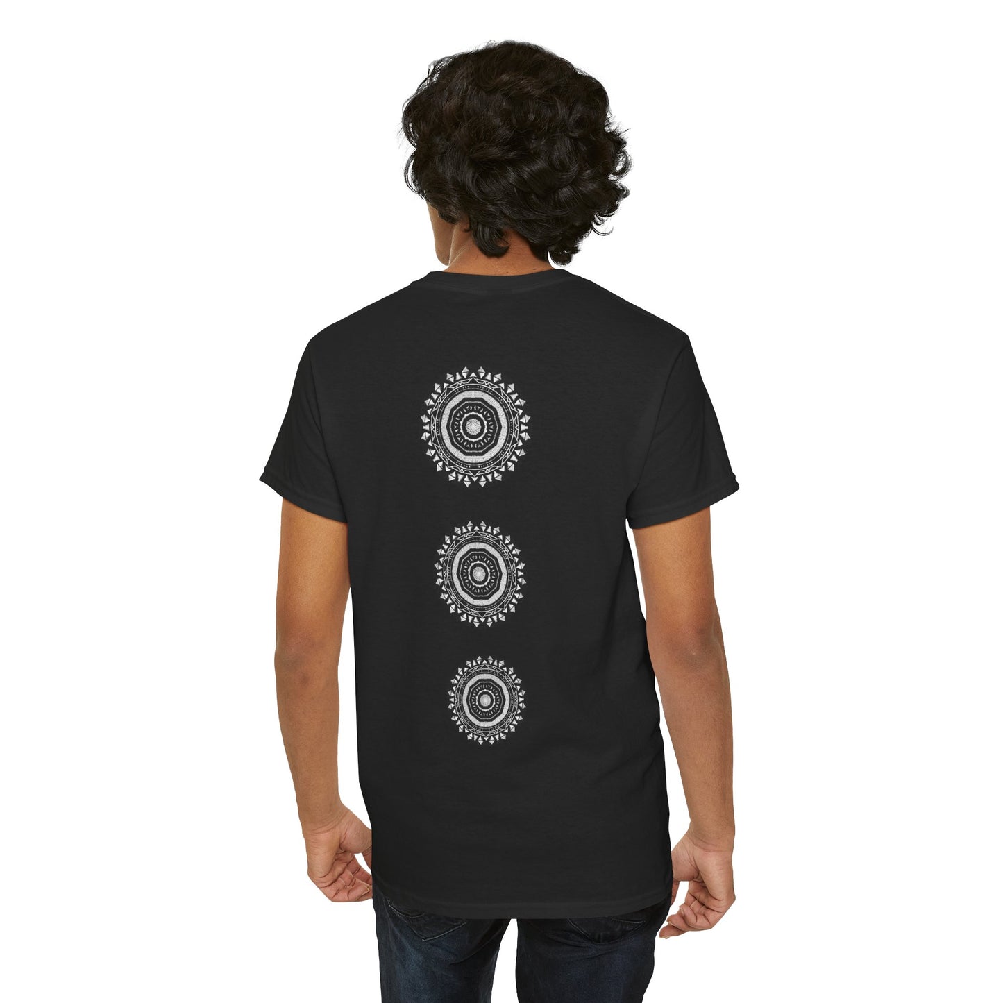 Men's 3ETD Cymatic Print T Shirt (MAYA)