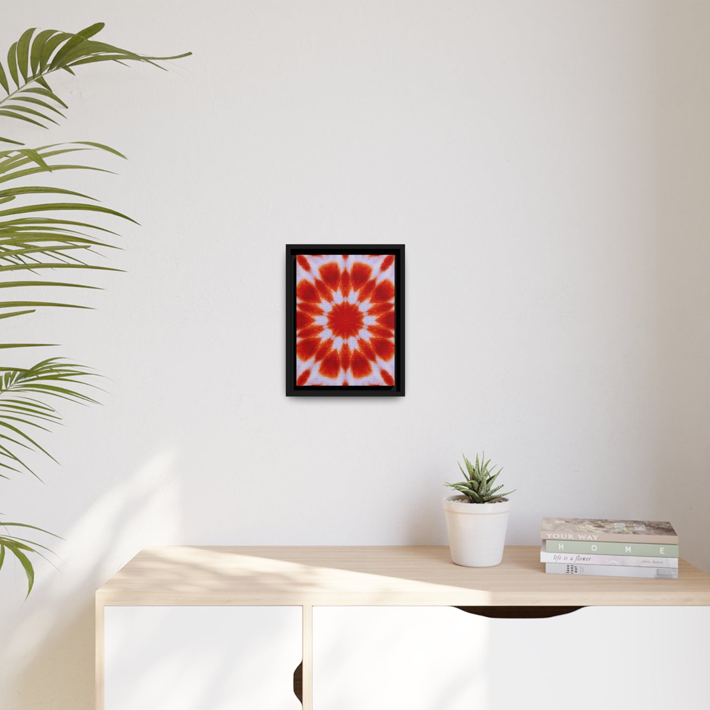 SACRAL Matte Canvas, Black Frame