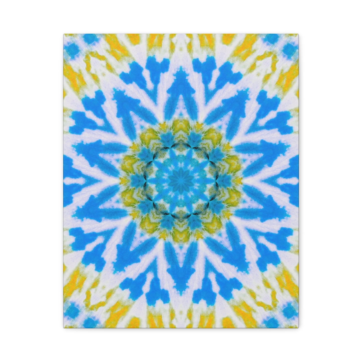 "GETA" Cymatic Canvas Art Print - Stretched Matte 1.25" Gallery Wrap