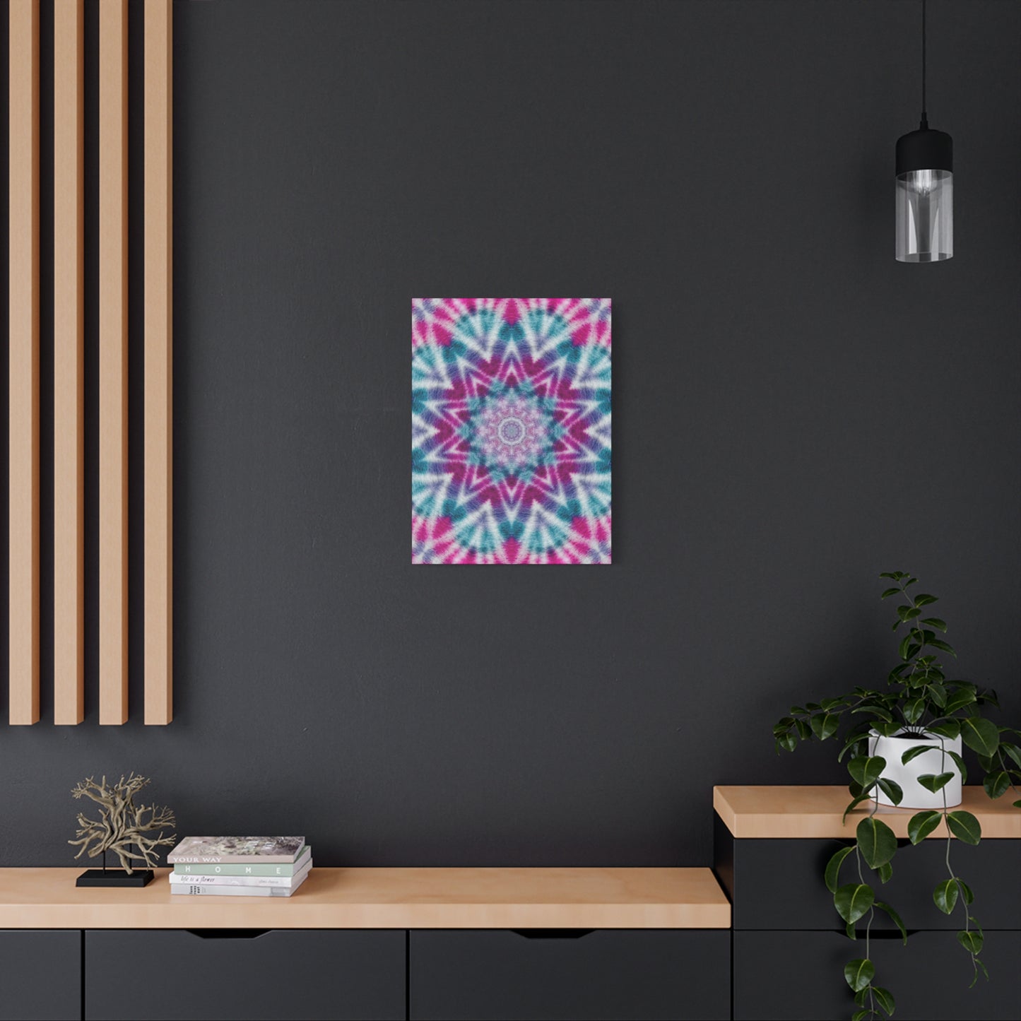 "ULTRAVIOL3T" Canvas Art Print - Stretched Matte 1.25" Gallery Wrap