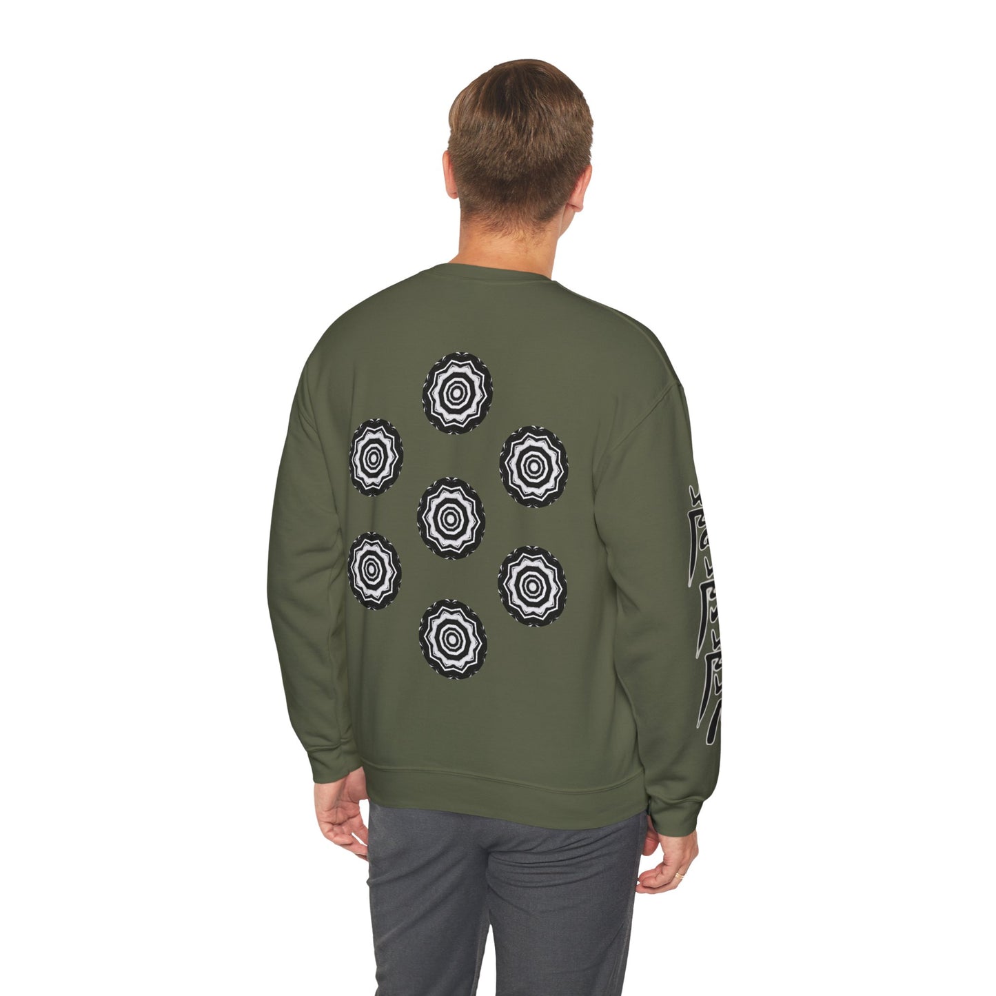 Men's 3ETD Cymatic Print Crewneck (417)