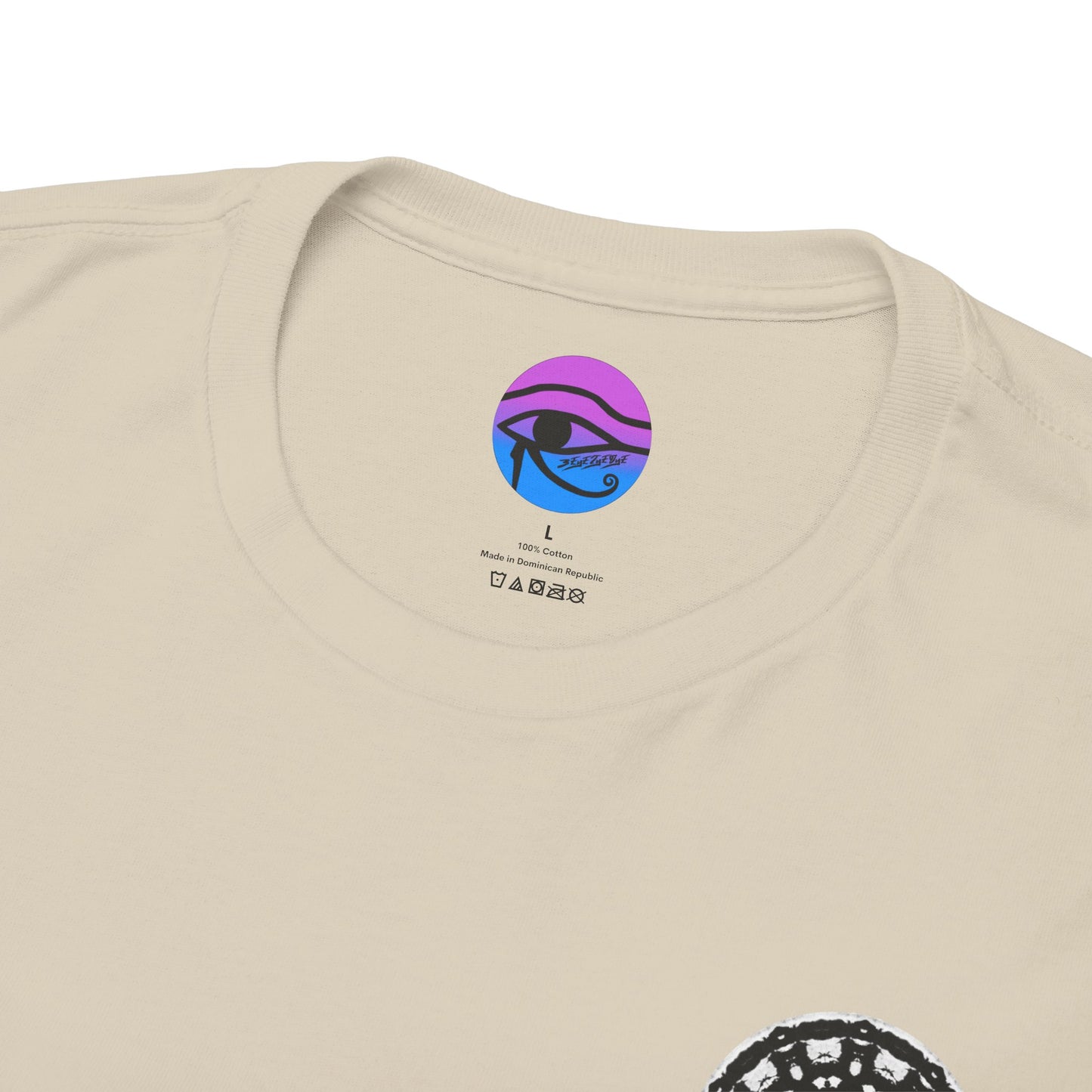Men's 3ETD Cymatic Print T Shirt (STMPUNK)