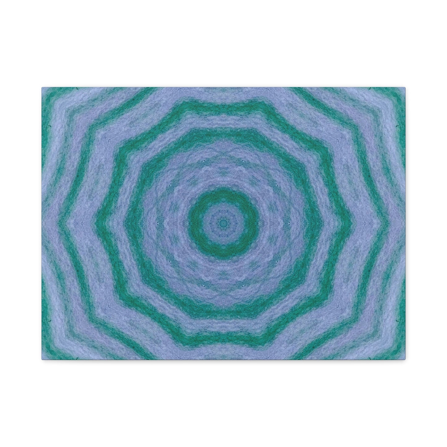 "GR33N3RY" Canvas Art Print - Stretched Matte 1.25" Gallery Wrap