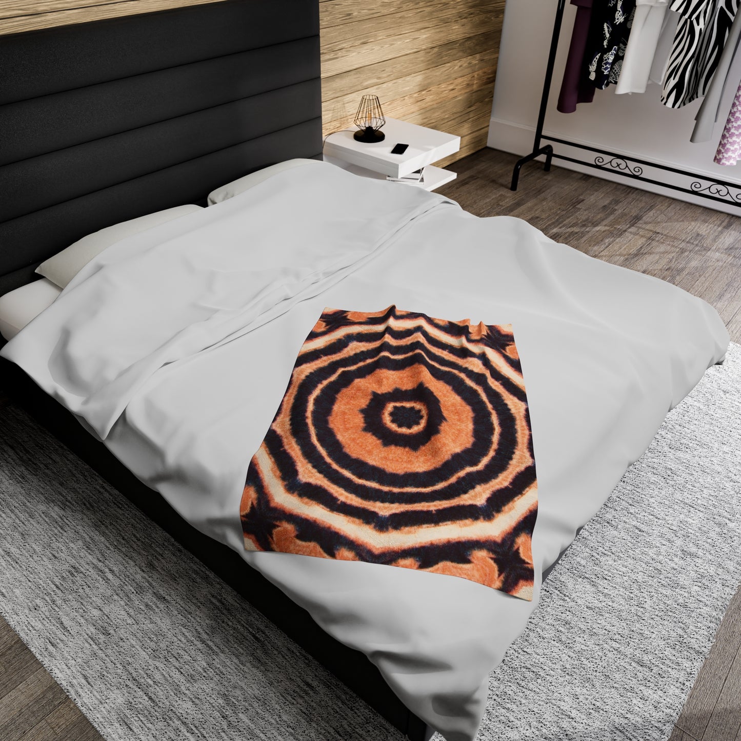 EYECEE Cymatic Prt Velveteen Blanket