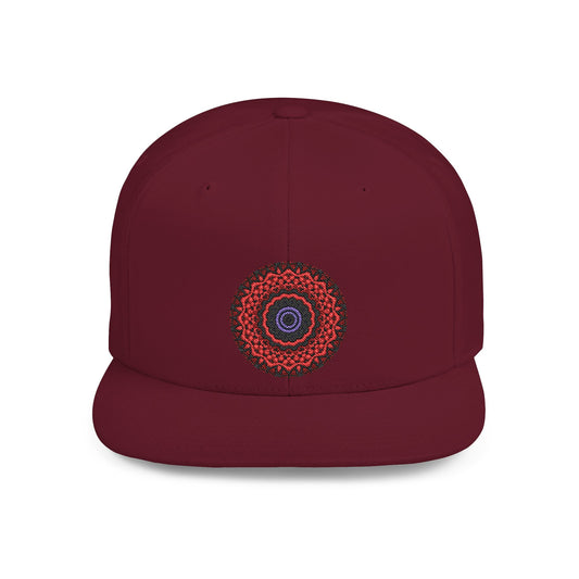 VESI Embroidered Flat Bill Snapback Hat