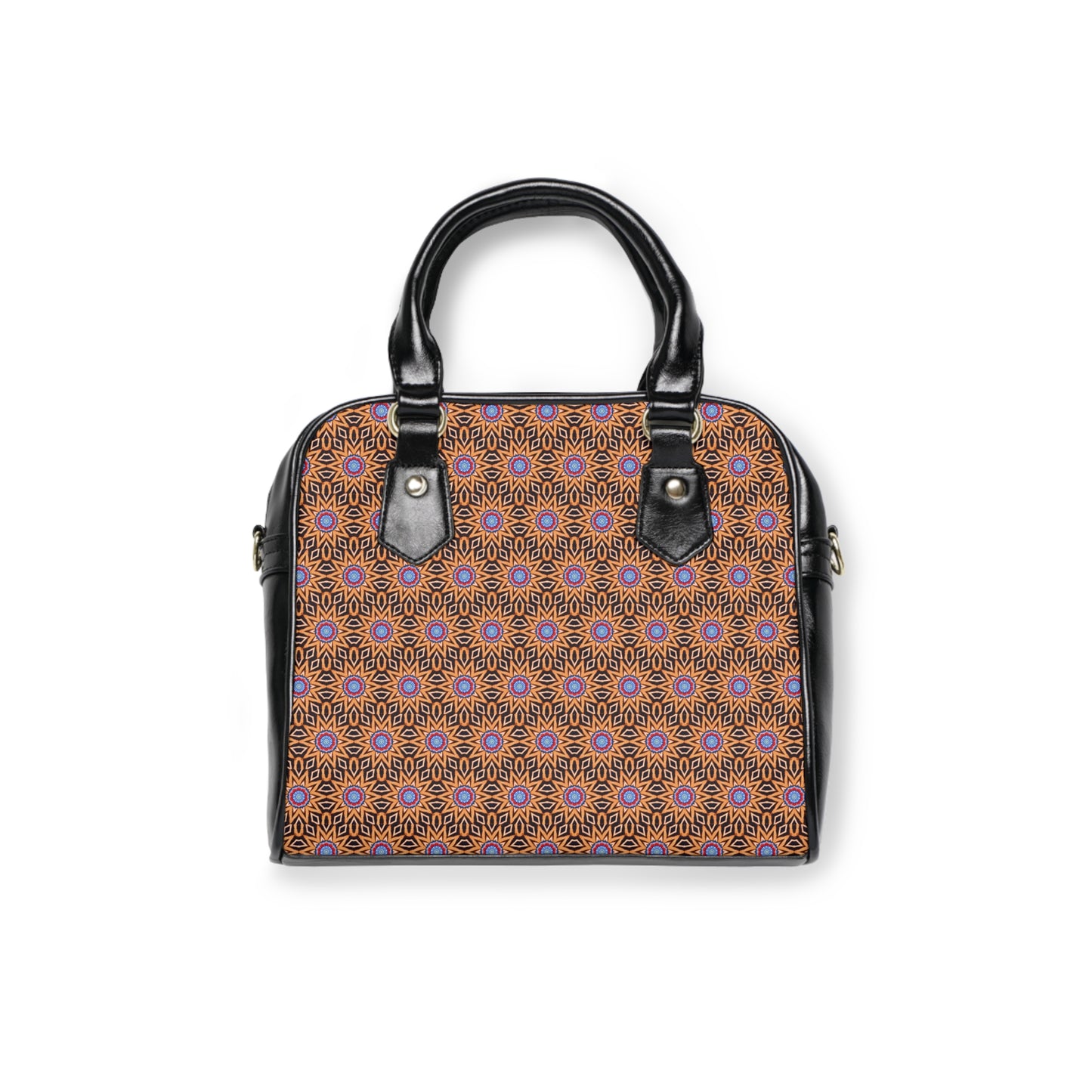 KABBA Cymatic Aop Pu Shoulder Handbag
