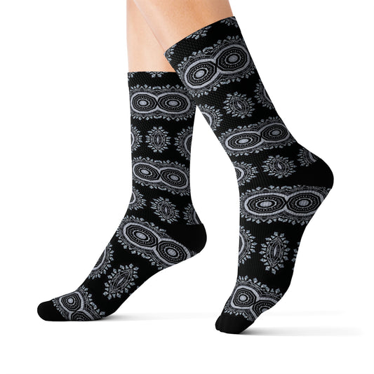 Unisex “MAYA” Cymatic AOP Socks