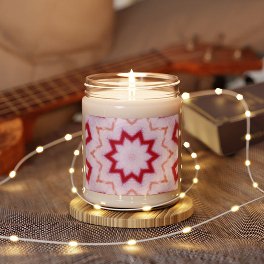 “STAR’ED” Cymatic Scented Soy Candle 9oz