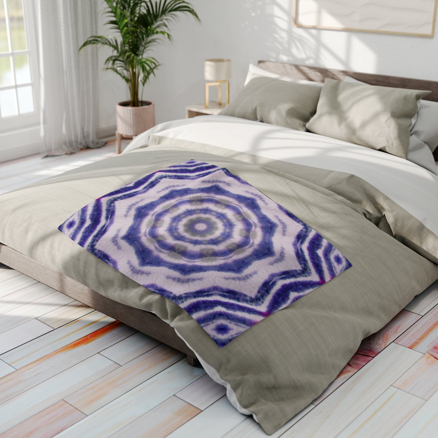 VibeRATE Cymatic Arctic Fleece Blanket