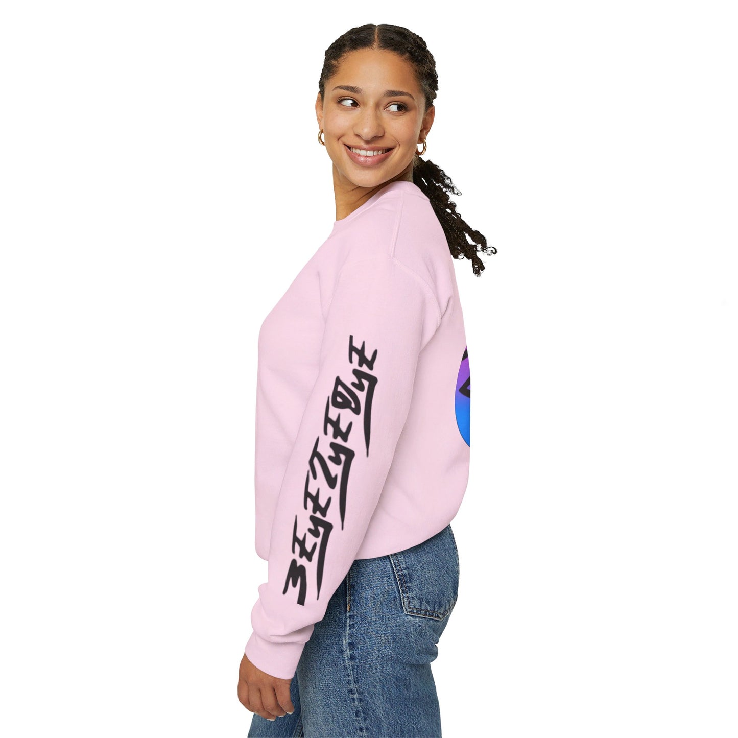 Women's 3ETD Logo Print Crewneck Sweatshirt
