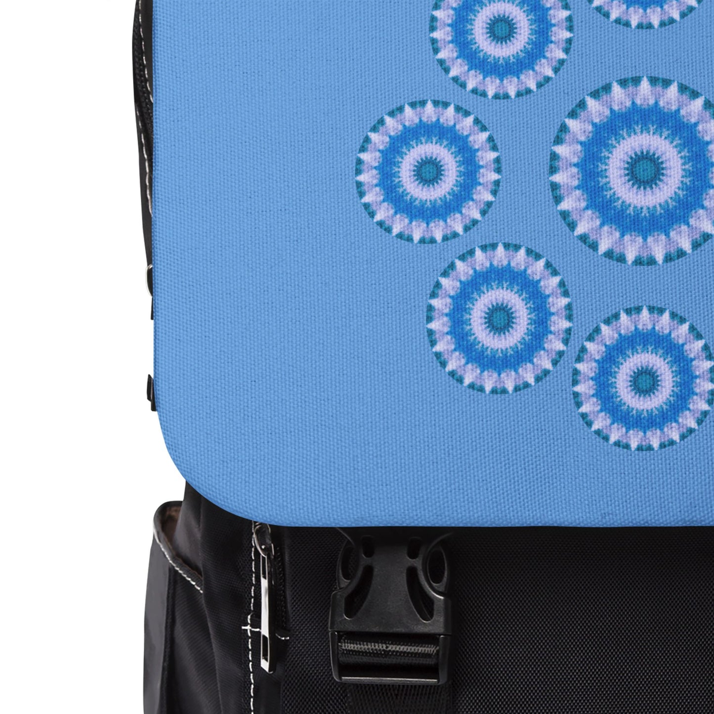 E-VEIL EYE Cymatic Prt Casual Shoulder Backpack