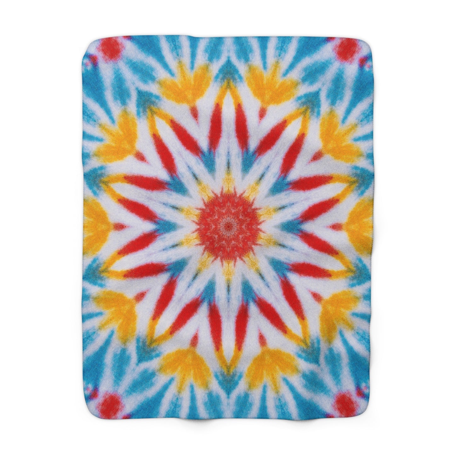 "CRISTOS" Cymatic Sherpa Fleece Blanket
