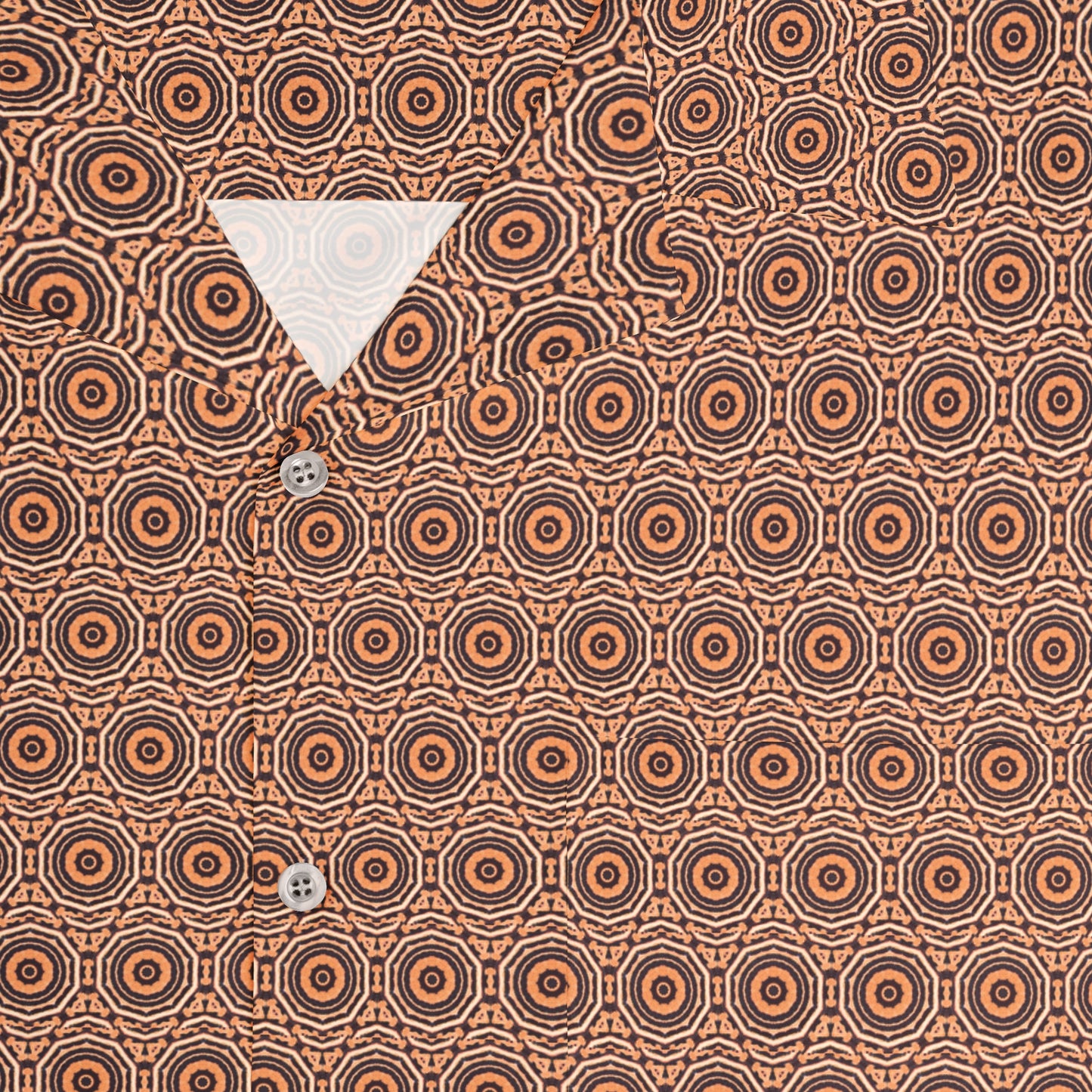 Men’s "EYECEE" Cymatic Aop Boxy Hawaiian Shirt