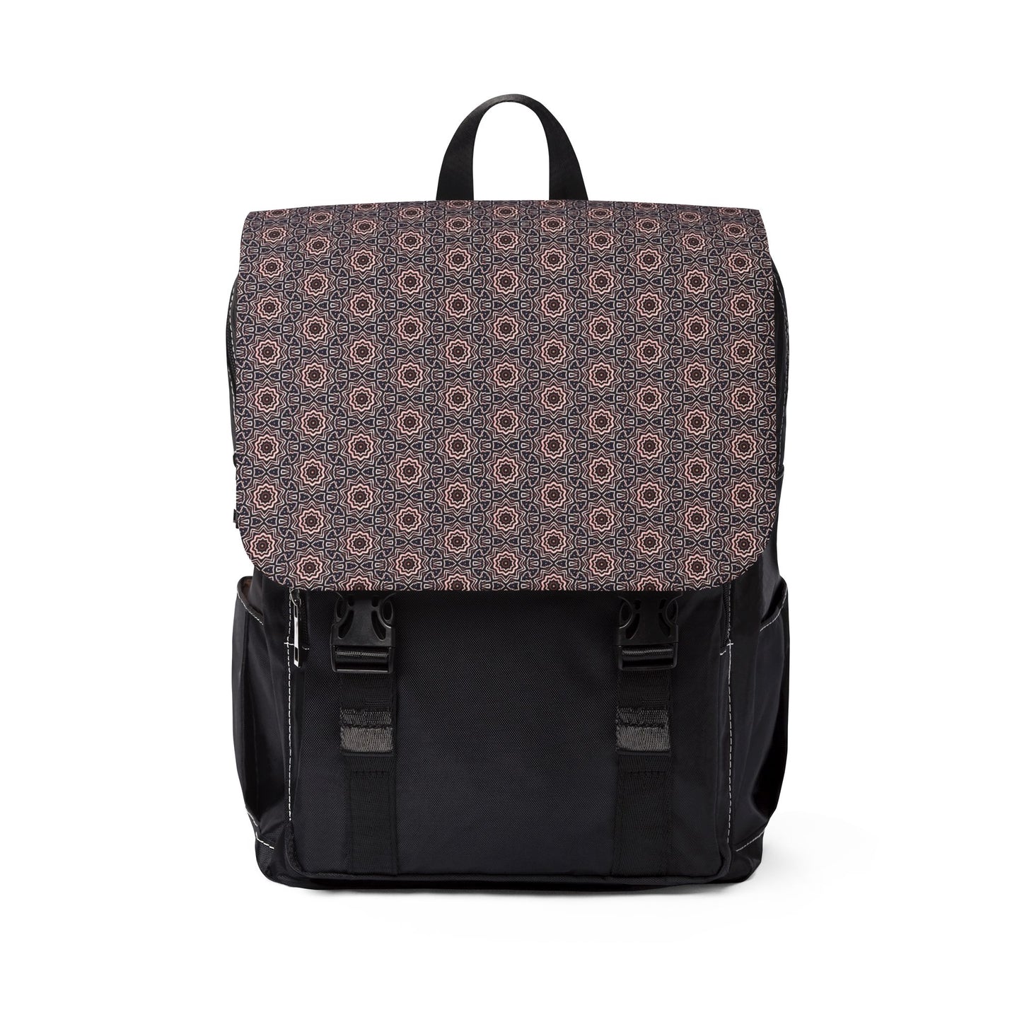 A-BYSS Cymatic AOP Casual Shoulder Backpack