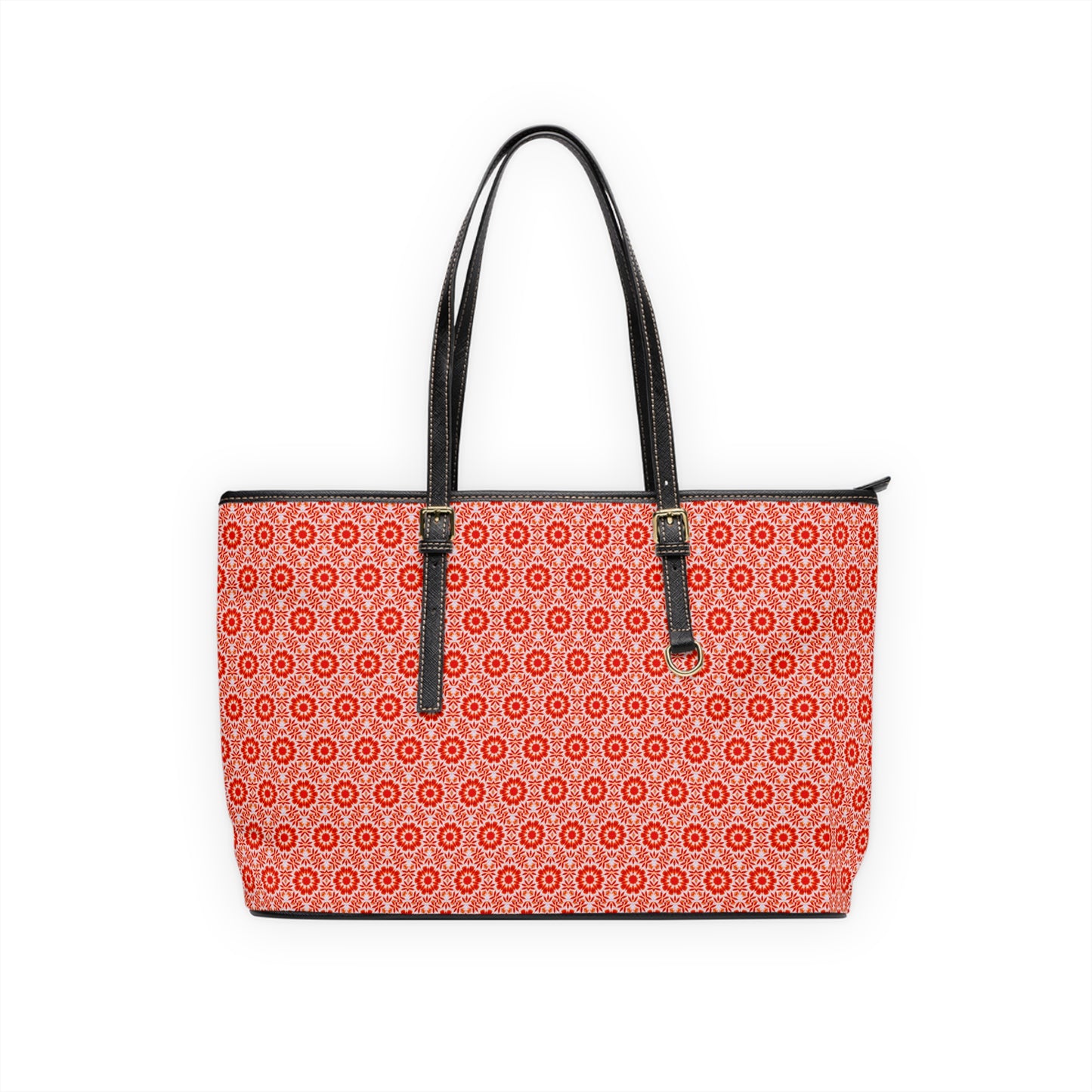 SACRAL Cymatic Aop Pu Leather Shoulder Bag