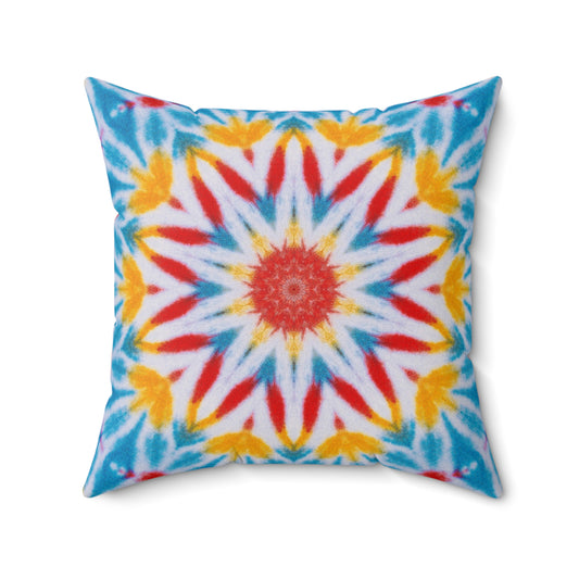 "CRISTOS" Cymatic Print Square Cushion