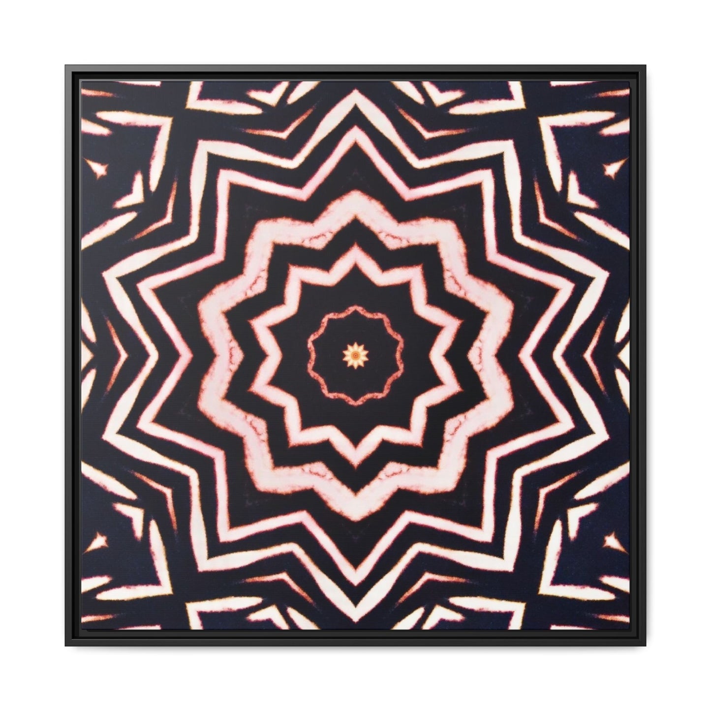A-BYSS Matte Canvas, Black Frame
