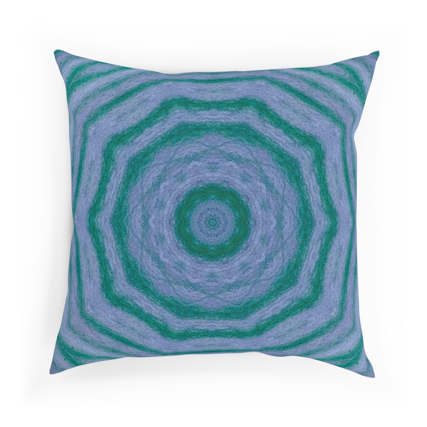 GR33N3RY Cymatic Print Cushion