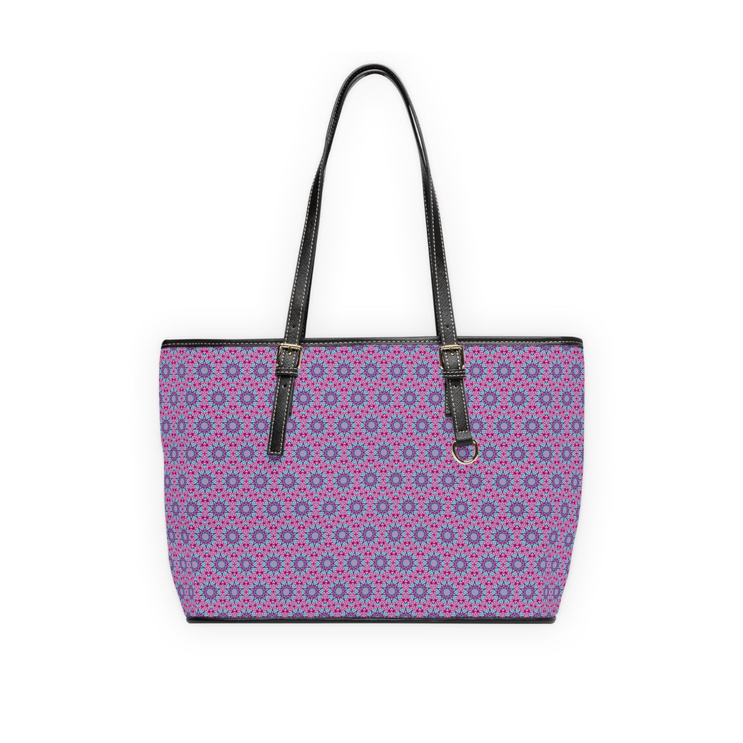 ULTRAVIOL3T Cymatic Aop Pu Leather Shoulder Bag