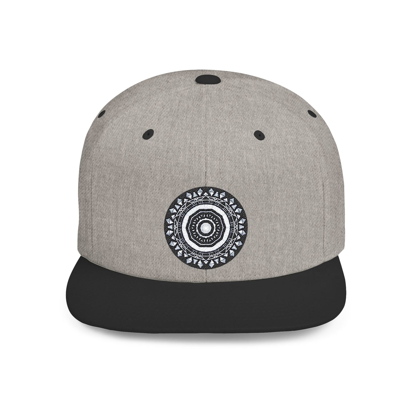 MAYA Embroidered Flat Bill Snapback Hat