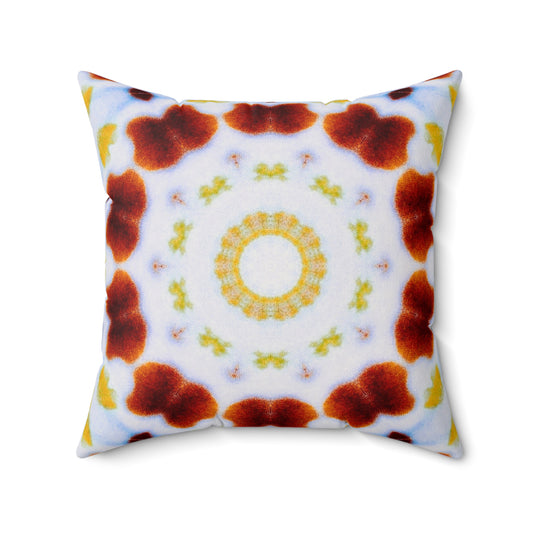 "MOSAIC" Cymatic Print Square Cushion