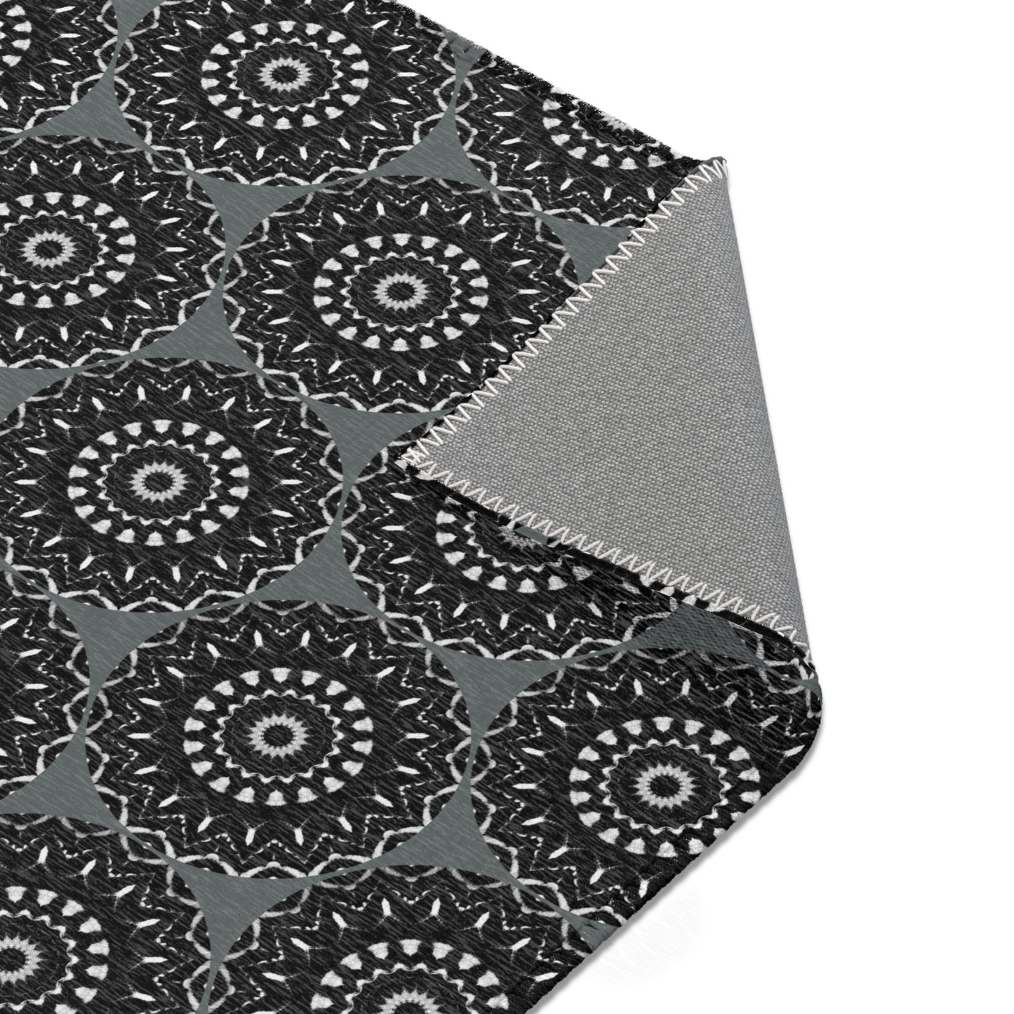 TRIBAL Cymatic Area Rug (Dark Grey) - Modern Home Decor