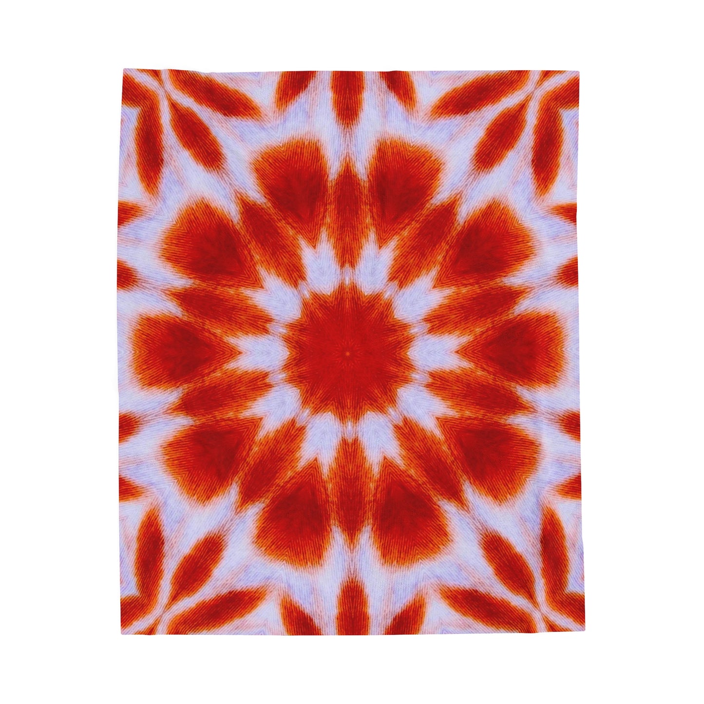SACRAL Cymatic Velveteen Plush Blanket