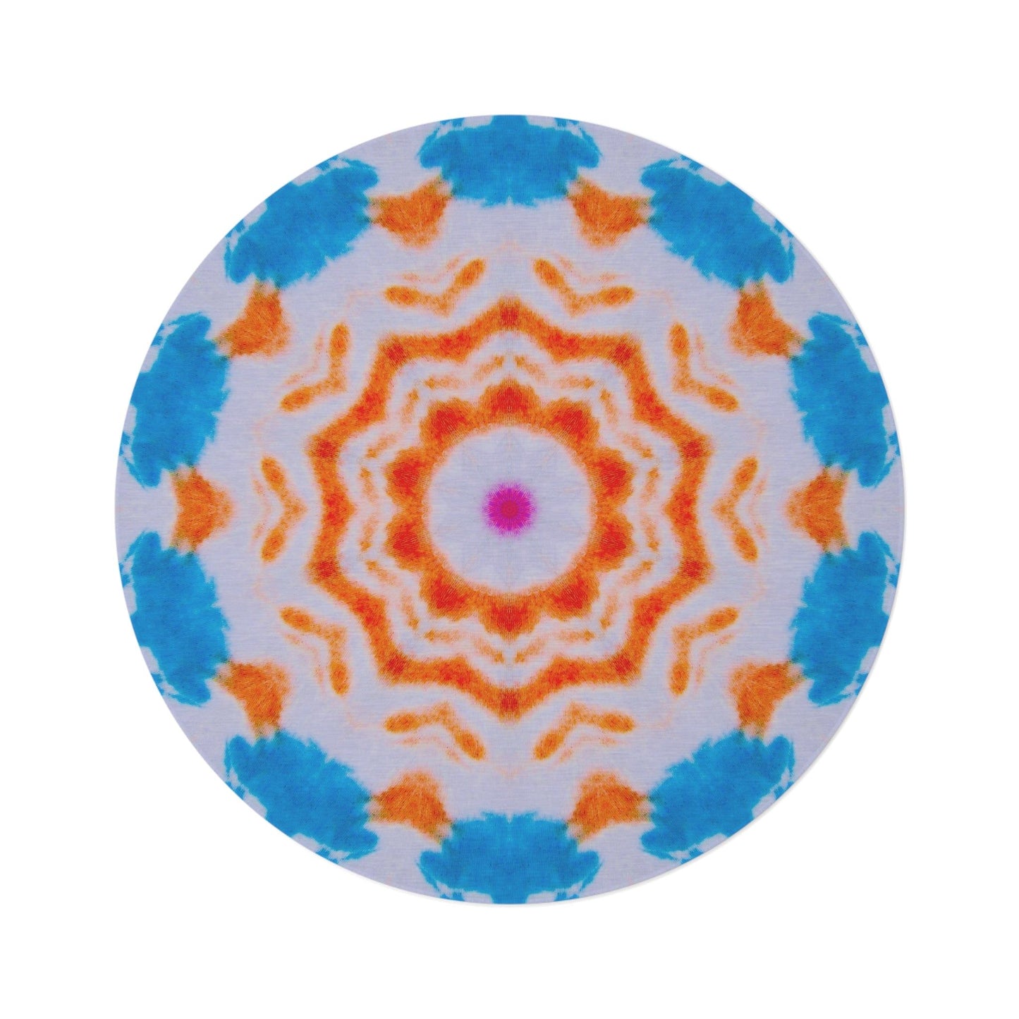 “CEILI” Cymatic Print Round Rug