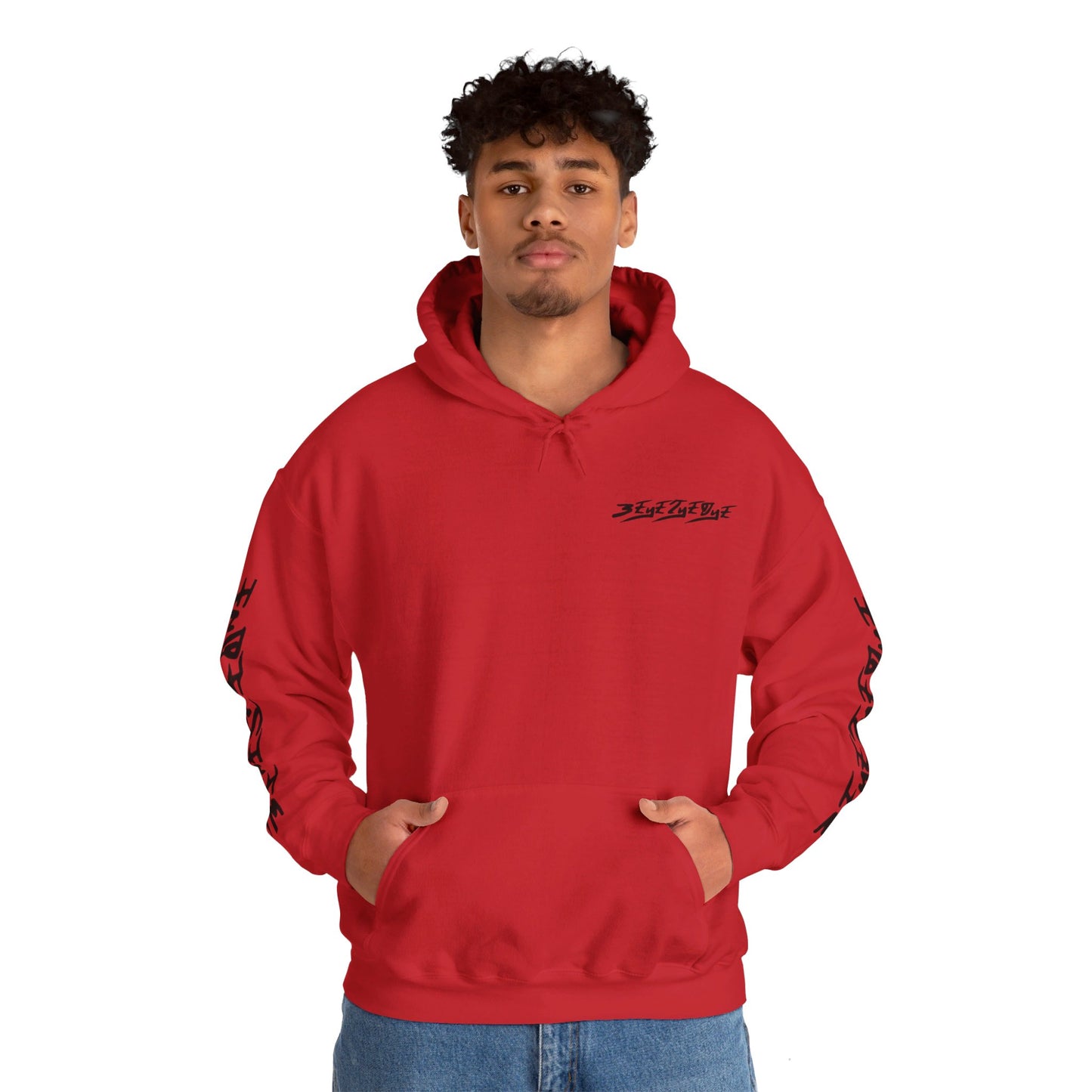Men's 3ETD Logo Print Hoodie