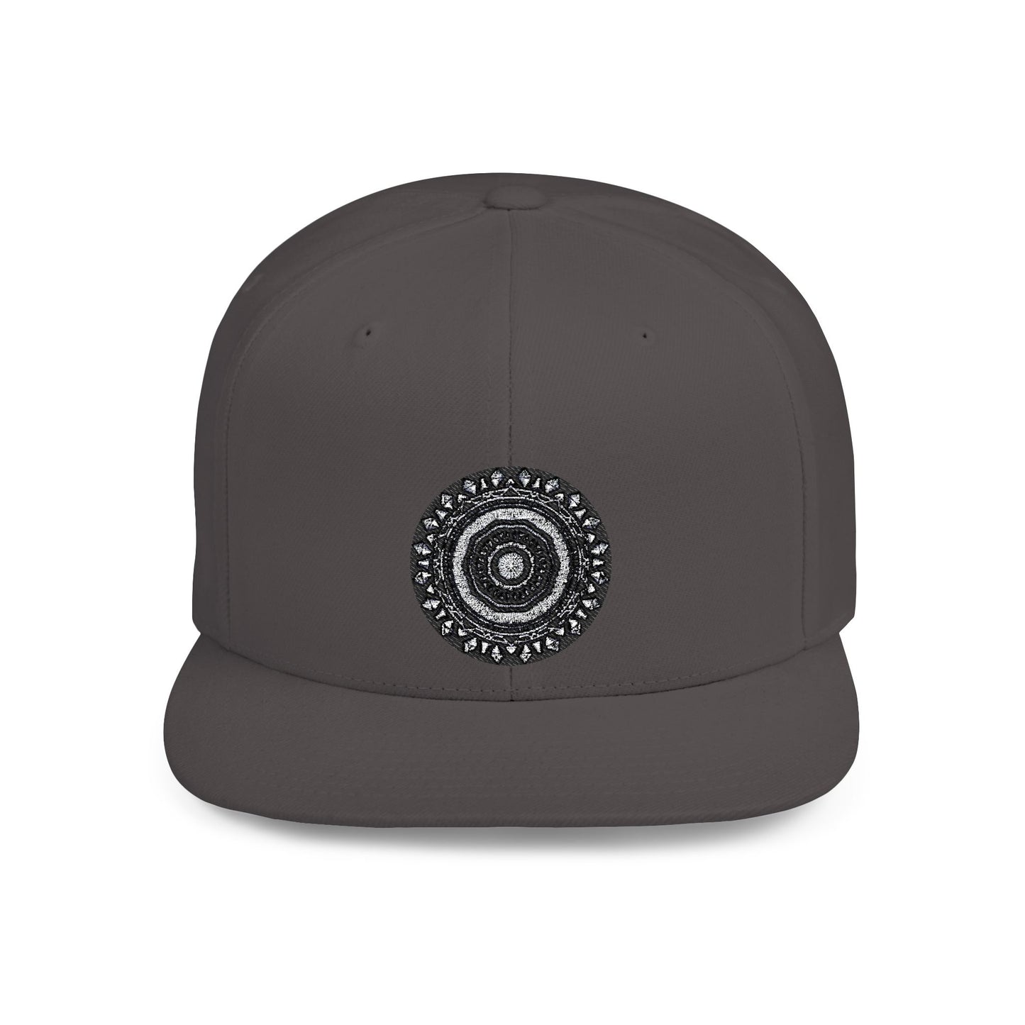 MAYA Embroidered Flat Bill Snapback Hat