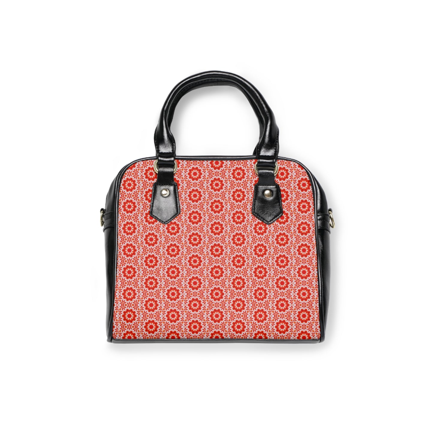 SACRAL Cymatic Aop Pu Shoulder Handbag