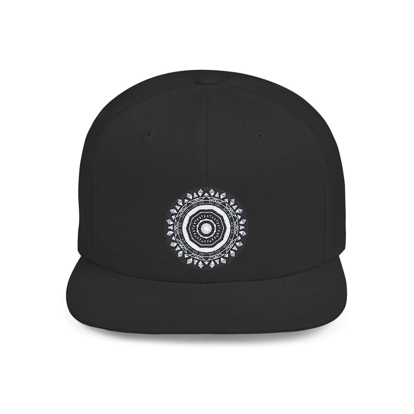 MAYA Embroidered Flat Bill Snapback Hat