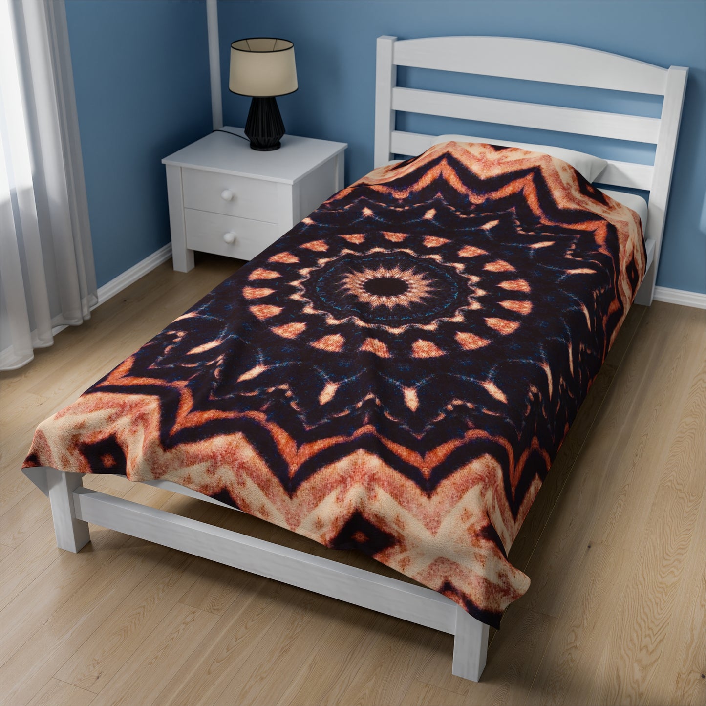TRIBAL Cymatic Velveteen Plush Blanket