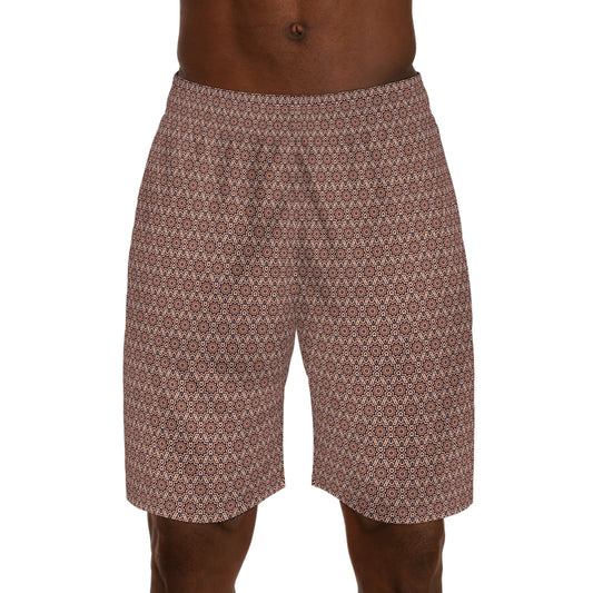 Men’s “FREQNCY” Cymatic AOP Jogger Shorts