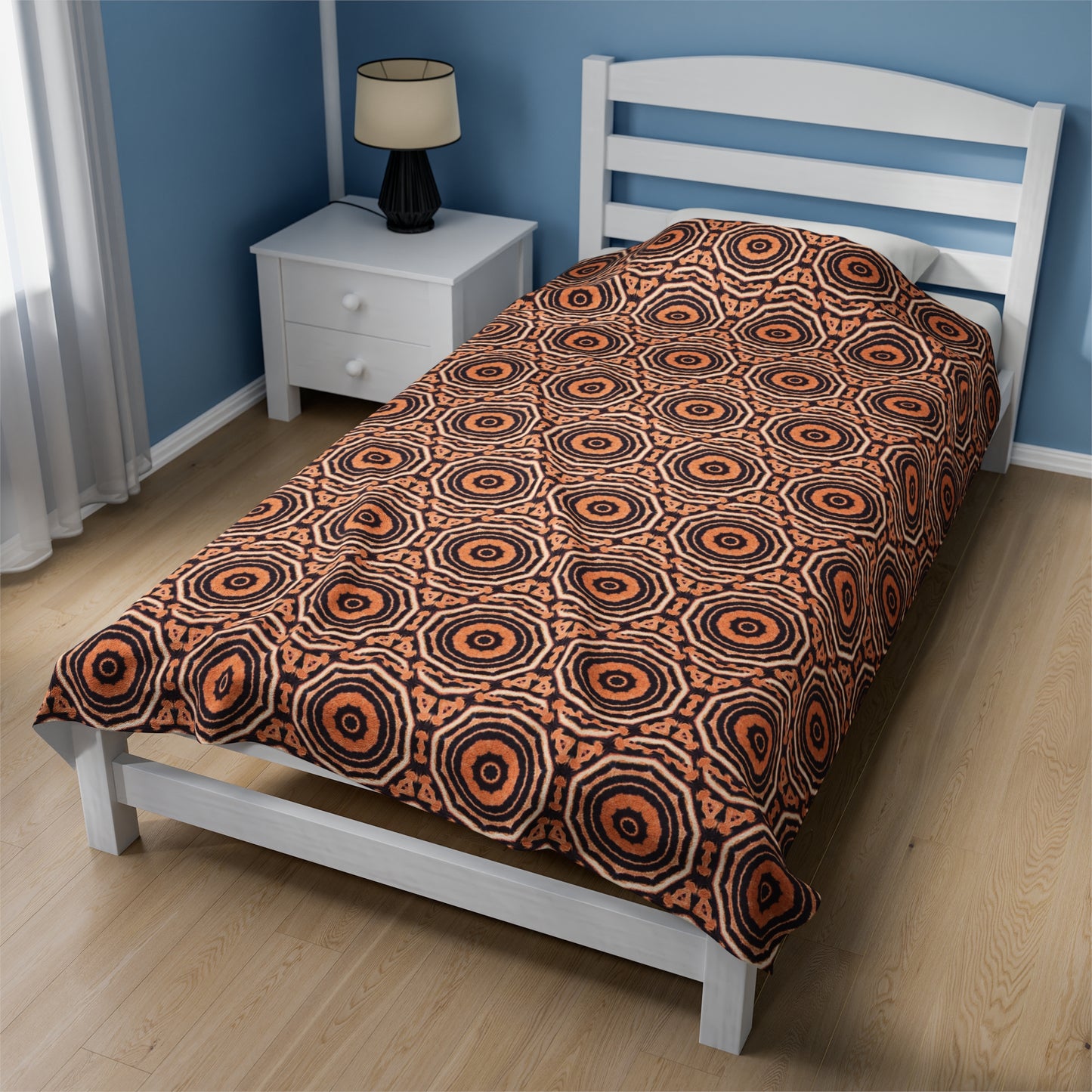 EYECEE Cymatic AOP Velveteen Blanket