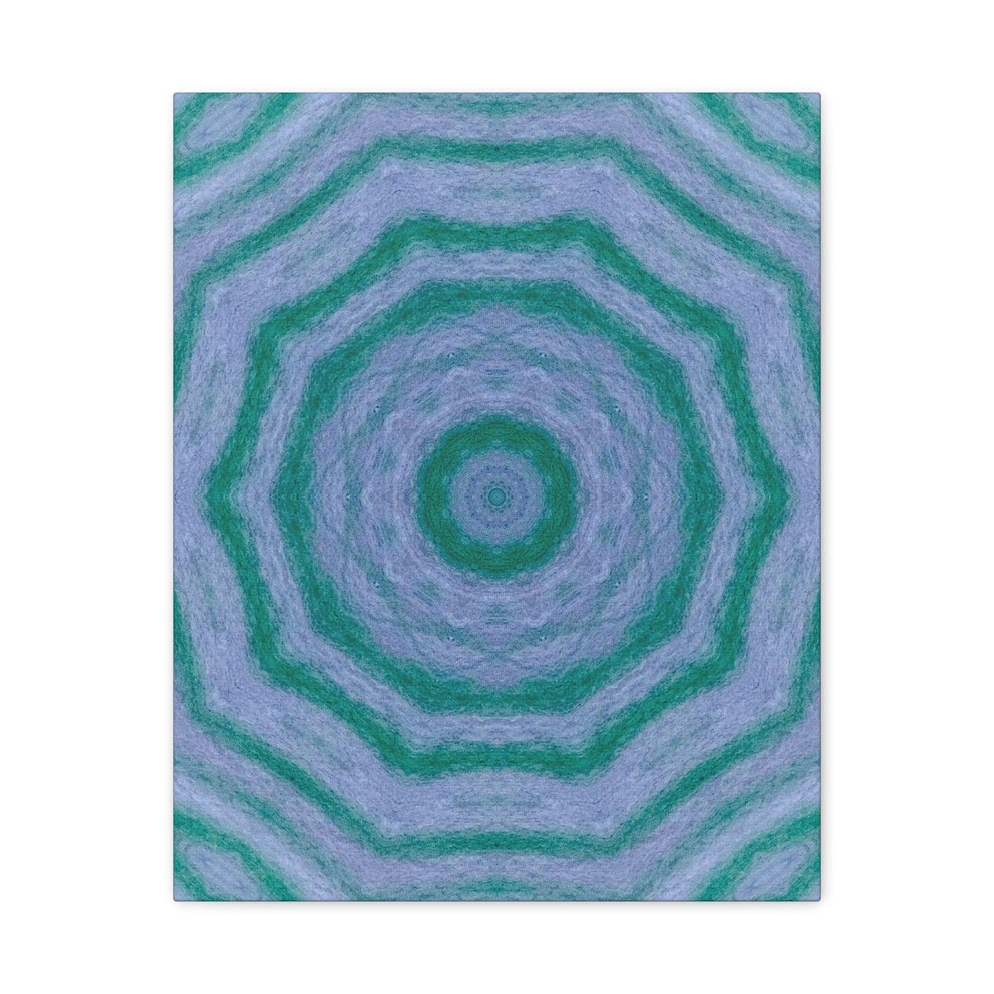 "GR33N3RY" Canvas Art Print - Stretched Matte 1.25" Gallery Wrap