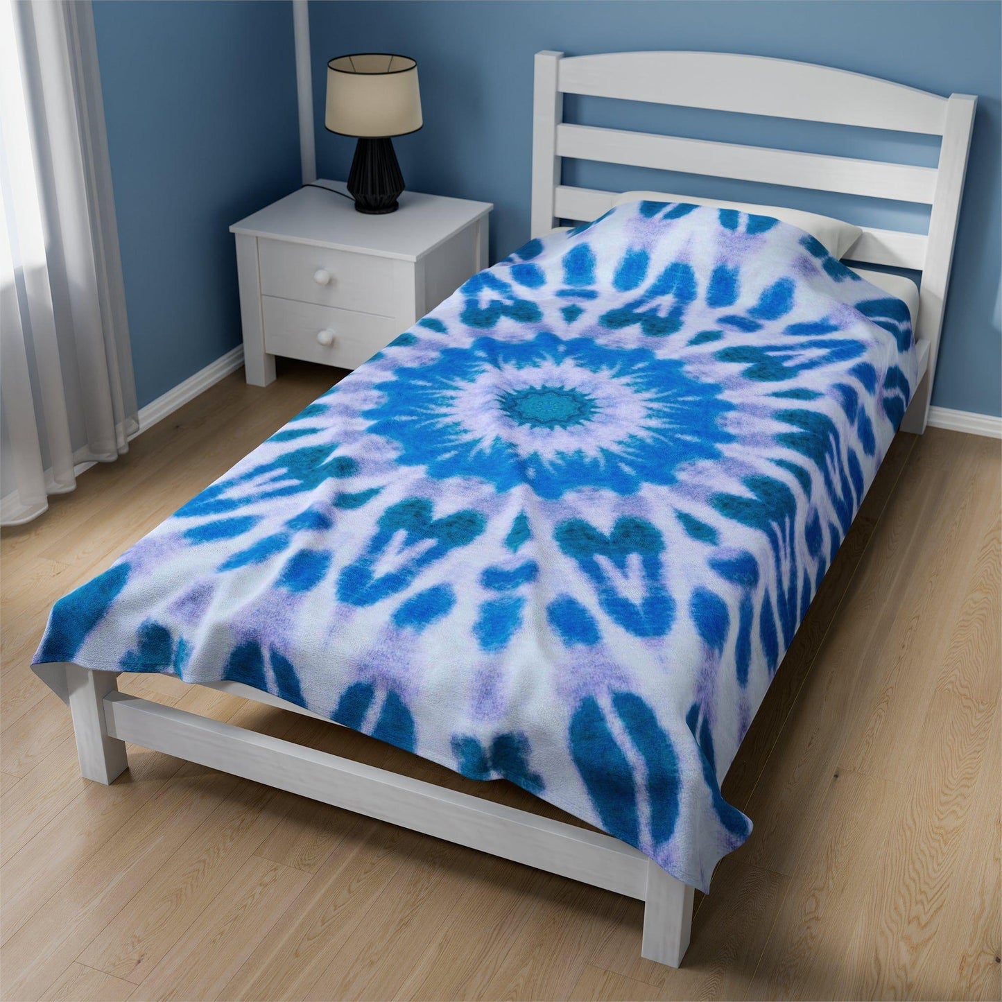 E-VEIL EYE Cymatic Velveteen Blanket