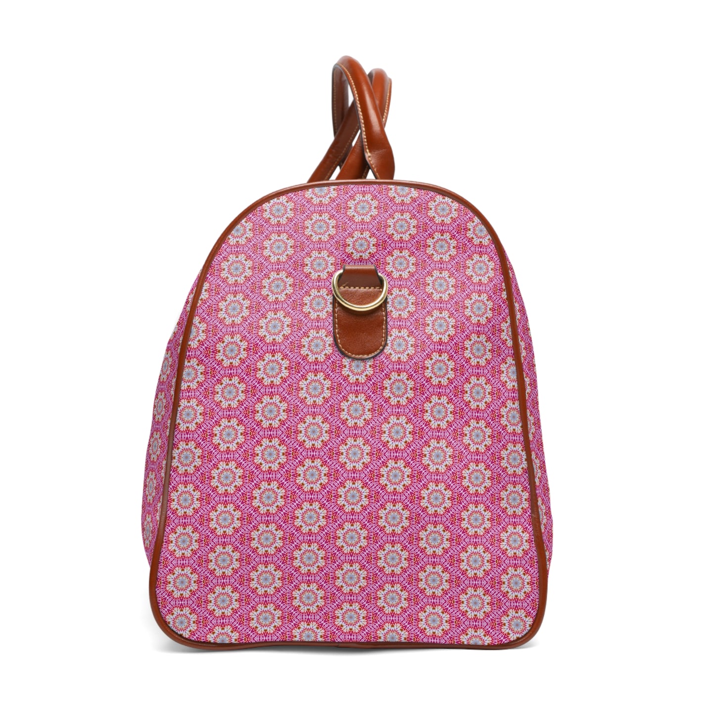 COM.PL3X Cymatic Aop Waterproof Pu Travel Bag